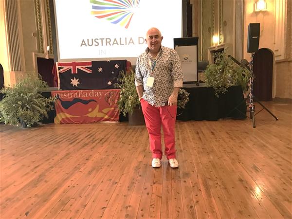 Yianni Johns  Australia Day Ambassador joining Binnaway Baradine and Coonabarabran